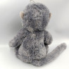 Peluche singe gris pailleté yeux brillant DOHO