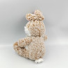 DOUDOU PELUCHE LAPIN MARRON BLANC TOUT DOUX SIMBA TOYS NICOTOY