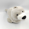 Doudou peluche phoque gris SANODIANE