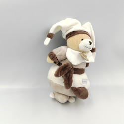 Doudou et compagnie musical ours blanc beige marron Graines de doudou