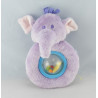 Doudou semi plat Eléphant mauve Lumpy Disney baby