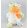 Doudou vache orange jaune lune CP INTERNATIONAL