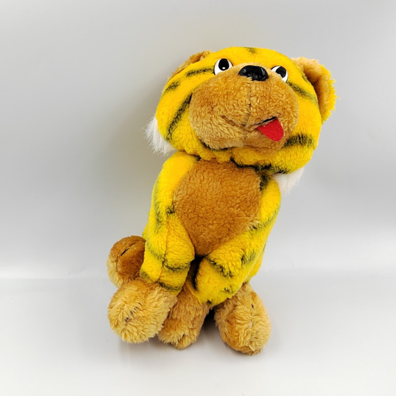 Peluche tigre orange marron CP COLMAR
