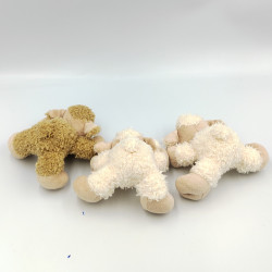 Mini doudou mouton blanc beige NATURE ET DECOUVERTE