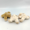 Mini doudou mouton blanc beige NATURE ET DECOUVERTE