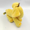 Doudou éléphant jaune orange ORCHESTRA