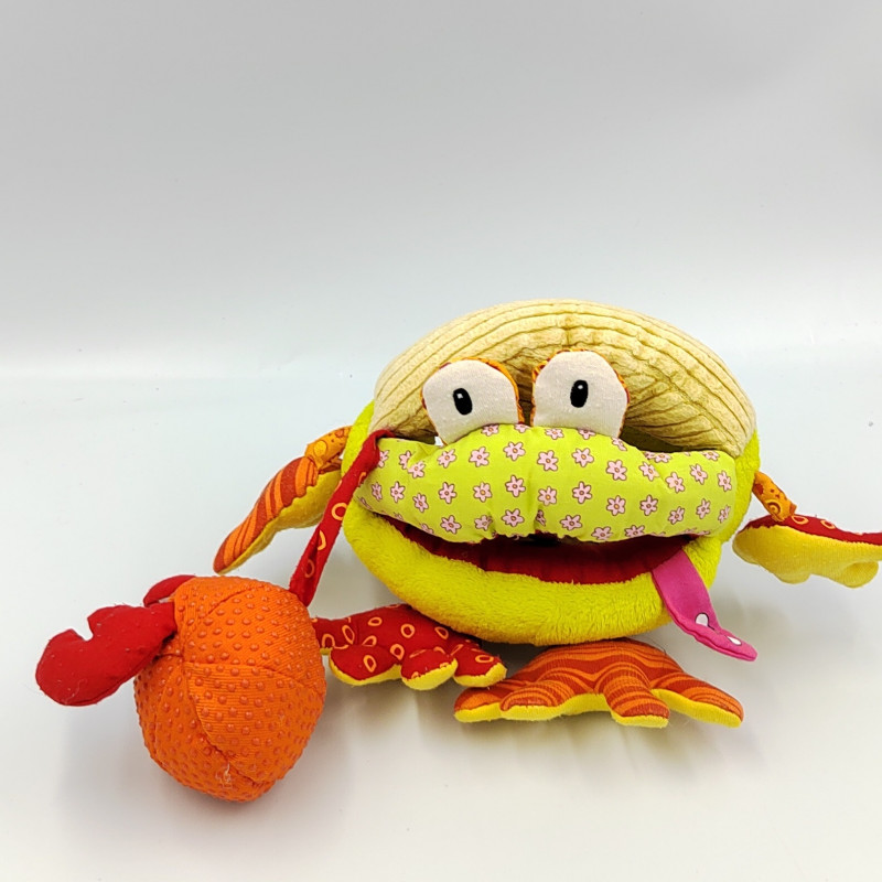 Doudou balle eveil hochet grenouille LILLIPUTIENS