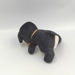 Peluche chien noir t'es unique ne change pas BAZOOKA