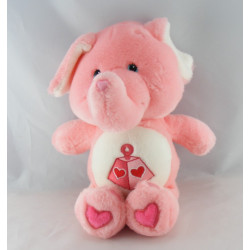 Peluche Bisounours rose éléphant Toucostaud CARE BEARS