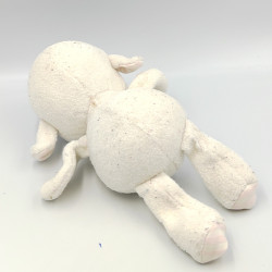 DOUDOU LUMINOU MOUTON AGNEAU ROSE AVEC MOUCHOIR JEMINI