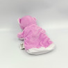 Doudou marionnette ours rose MES PETITS CAILLOUX CMP