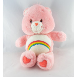 Peluche Bisounours rose Grosfarceur CARE BEARS 36 cm