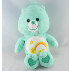 Peluche Bisounours vert Grostaquin étoile filante CARE BEARS