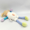 Doudou et compagnie chien blanc bleu vert orange jaune Choupidoudou