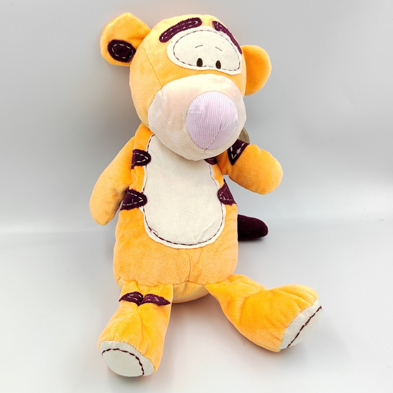 Doudou Tigrou orange bordeaux DISNEY BABY