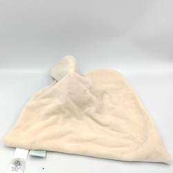 Doudou Plat Winnie blanc beige rouge Disney BABY