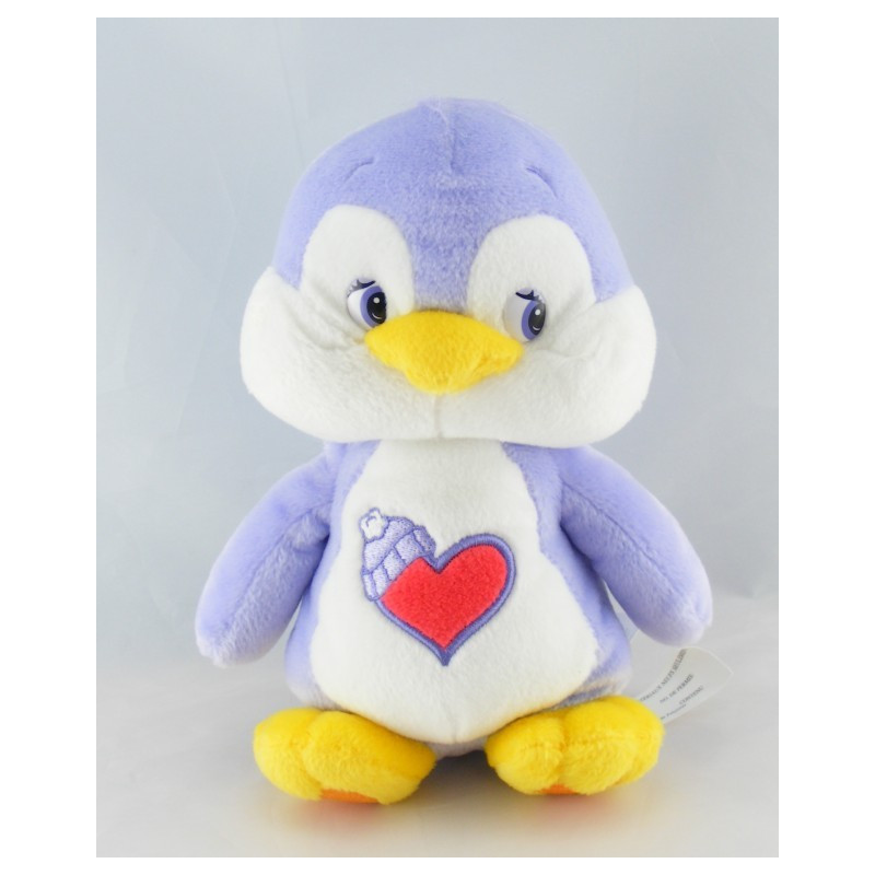 Peluche Bisounours lion orange coeur Toubrave CARE BEARS