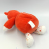 Doudou veilleuse renard orange blanc abeille GIPSY