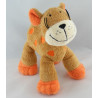 Doudou chat orange NICOTOY