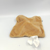 Doudou plat ours beige blanc étoiles SERGENT MAJOR