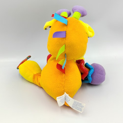 Doudou eveil girafe orange PLAYGRO