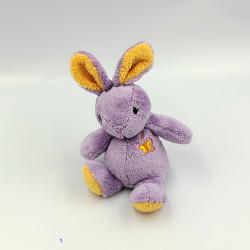 Doudou lapin mauve orange ANNA CLUB PLUSH