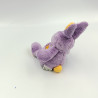 Doudou lapin mauve orange ANNA CLUB PLUSH