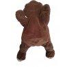Doudou peluche chien ours brun marron Rumple FISHER PRICE 1993
