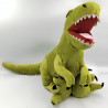 Grand doudou peluche dinosaure vert IKEA