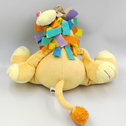 Doudou lion orange couronne JELLYCAT