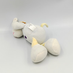 Doudou Ane Cheval bleu blanc jaune violet CENTRAL VET