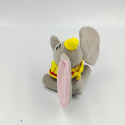 Mini peluche éléphant gris col jaune Dumbo NESTLE DISNEY