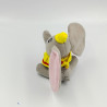 Mini peluche éléphant gris col jaune Dumbo NESTLE DISNEY
