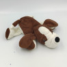 Doudou chien marron blanc H&M