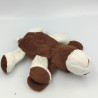 Doudou chien marron blanc H&M