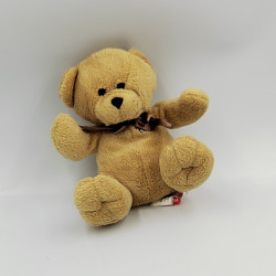 Doudou ours beige abeille FIZZY