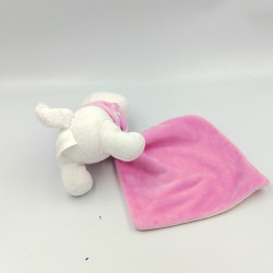 Doudou luminescent chat blanc rose Marie Les Aristochats mouchoir DISNEY NICOTOY