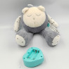 Doudou MyHummy My Hummy gris blanc étoiles