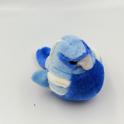 Doudou oiseau bleu blanc GIPSY