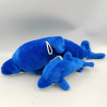 Peluche dauphin bleu blanc RODA