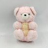 Doudou Ours rose TARTINE ET CHOCOLAT