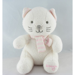 Doudou Chat rose Luminou 