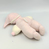 Ancien doudou poupée lutin rayé rose COROLLE