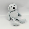 Doudou peluche ours bleu éponge FUTURA FINANCES