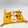Doudou plat tigre orange noir ORCHESTRA