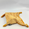 Doudou plat tigre orange noir ORCHESTRA