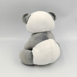 Peluche panda blanc gris TY INC