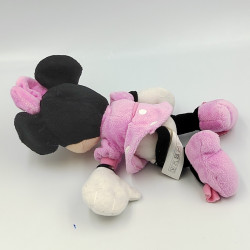 Doudou Minnie robe rose pois DISNEY
