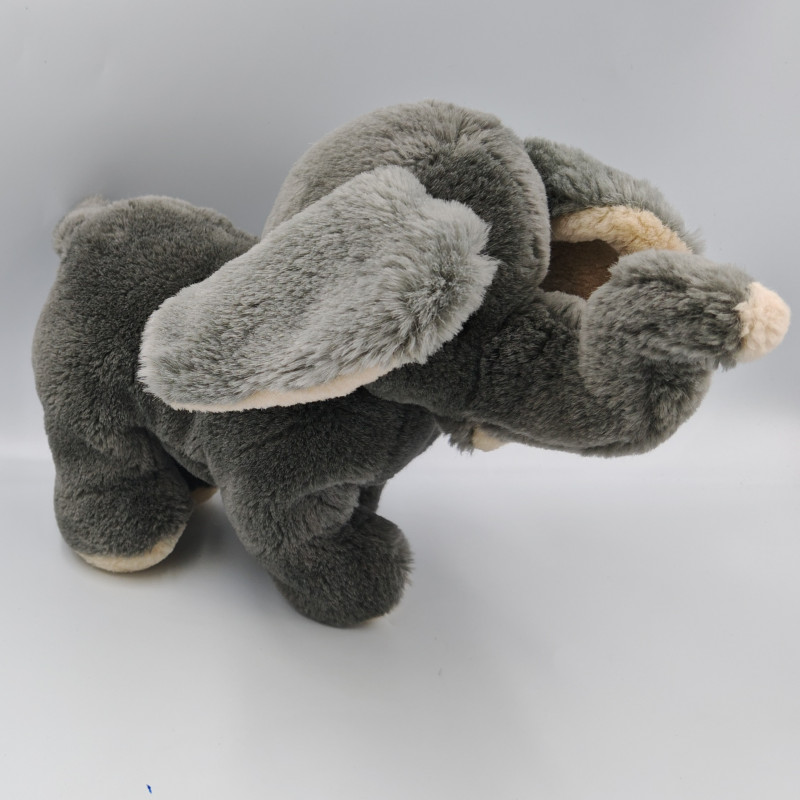 Peluche éléphant gris SEMO