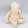 Doudou peluche ours blanc créme GIPSY